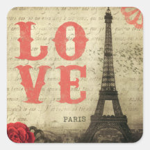 Vintage Paris Adesivos