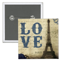 Vintage Paris Boton