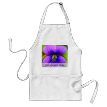 Violeta do primavera - poder roxo! aventais