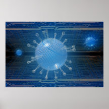 Vírus de computador posters