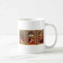 Vista geral do Triptych do altar de Marie (altar d Caneca