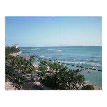 Vista havaiana cartões postais