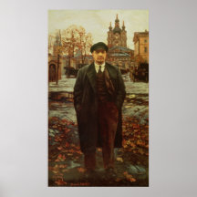 Vladimir Ilyich Lenin em Smolny, c.1925 Posters