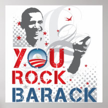 Você balança Barack Posters