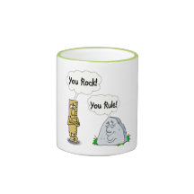 Você balança-o regra caneca