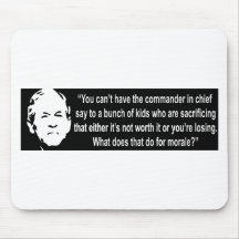 Você chanfra tem um comandante-chefe mousepad