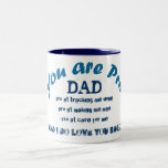 você é pro caneca do chá do presente do pai canecas