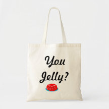 Você Jelly a sacola Bolsa De Lona