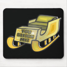 Você trenó mim mouse pads