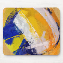Voleibol de praia da arte abstracta mousepads