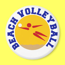 Voleibol de praia ímãs