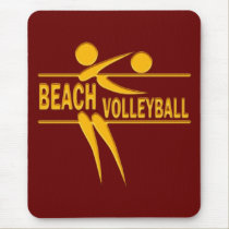 Voleibol de praia mousepads