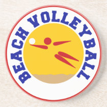 Voleibol de praia porta-copos