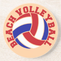 Voleibol de praia porta-copos