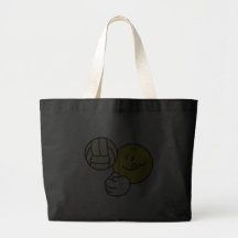 Voleibol do smiley bolsas para compras