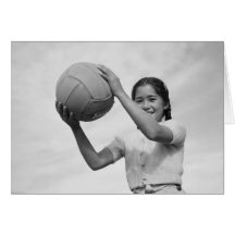 Voleibol japonês WWII do acampamento de internamen Cartões