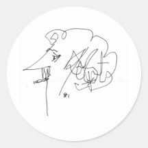 Vonnegutsignature Adesivo