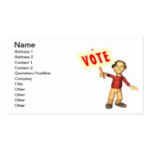 Voto Cartoes De Visitas