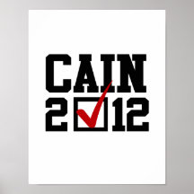 VOTO HERMAN CAIN 2012 POSTERS