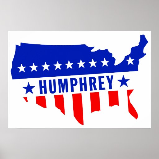 Voto Hubert Humphrey Poster