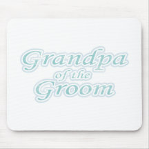 Vovô da extravagância do noivo mousepad