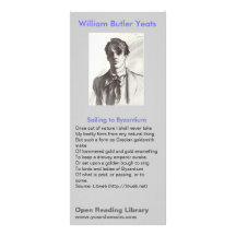 W.B. Yeats Panfletos Informativos