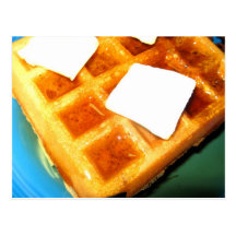 Waffles elétricos cartoes postais