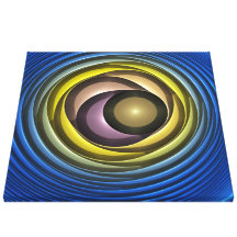 Wallart abstrato moderno de Sun da fantasia do Fra Impressão De Canvas Esticadas