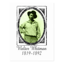 Walter Whitman Cartão Postal
