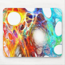 Web colorida - Mousepad