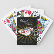 Wedding no preto de Las Vegas & o ouro Las Vegas a