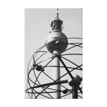 Weltzeituhr Fernsehturm Berlim No.2 Impressão De Canvas Esticadas
