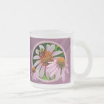 Wildflower roxo de Coneflower Canecas