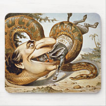 William Henry Bryant e o partido Democrática Mousepad