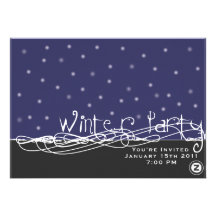 winterparty convite