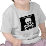 WipeMeBootyWhiteonBlack Tshirts
