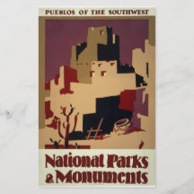 WPA - parques nacionais Panfleto Personalizado