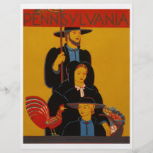 WPA - Pensilvânia Modelo De Panfletos