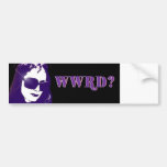 WWRD? Autocolante no vidro traseiro Adesivos