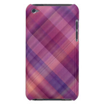 Xadrez roxa do por do sol capas iPod Case-Mate
