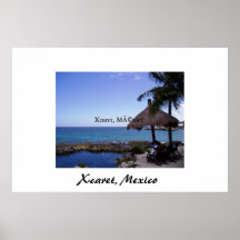 Xcaret, poster de México
