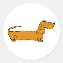 XX- Dachshund Funky Adesivo