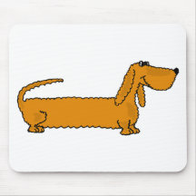 XX- Dachshund Funky Mouse Pads