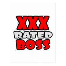 XXX chefe avaliado Cartão Postal
