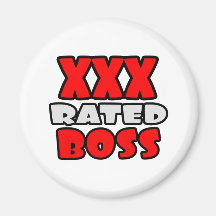 XXX chefe avaliado Imãs De Refrigerador