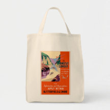 Yangtsze Yangtze Gorges a arte das viagens vintage Bolsa