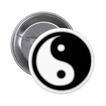 ying & botão de yang boton