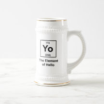Yo! O elemento de olá! Canecas