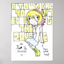 Yomi o poster do promo do zombi