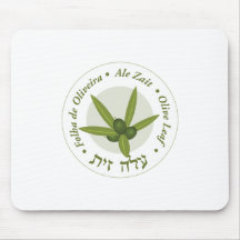 Zait verde-oliva da cerveja inglesa de folha de ol mouse pads